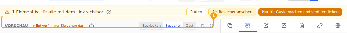 Die Liste dessen, was ein Fremder sehen kann (1)