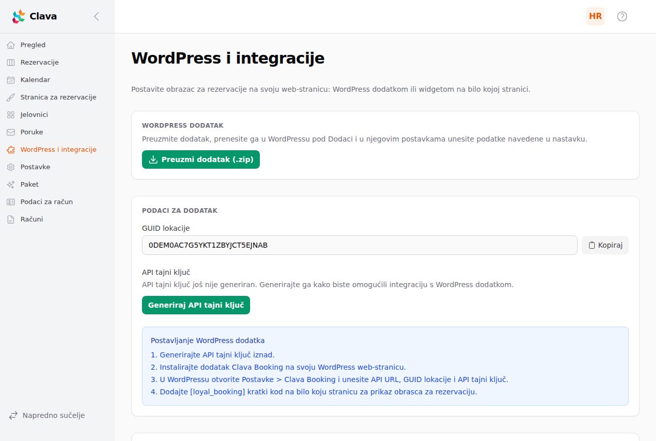 WordPress i widget, u bočnom izborniku