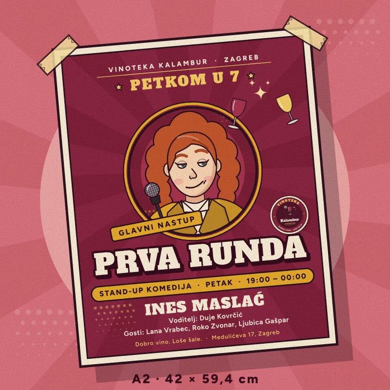 Plakat „Petkom u 7“