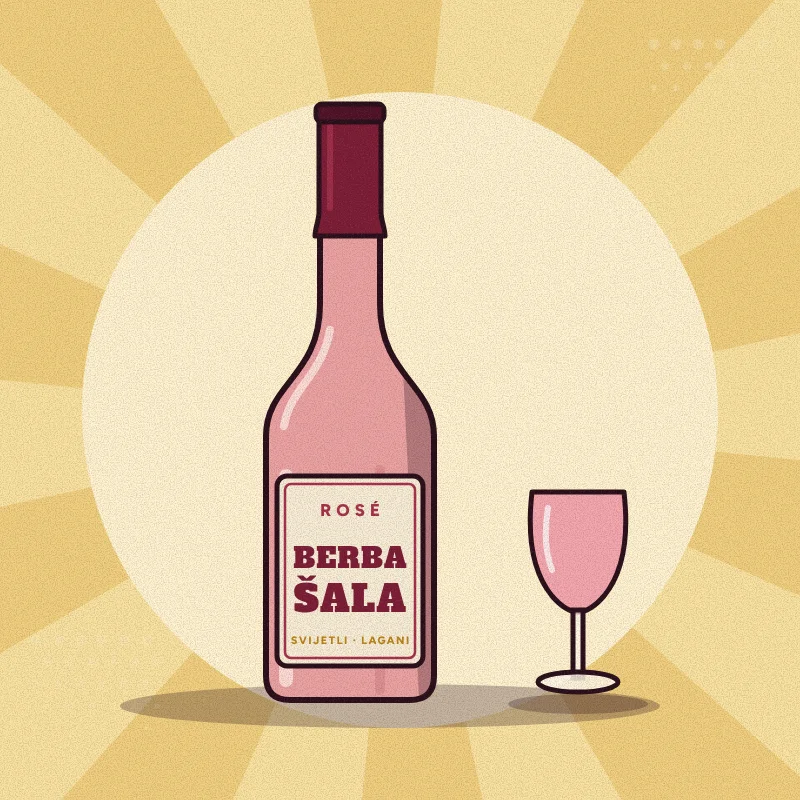 Rosé „Berba šala“